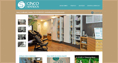 Desktop Screenshot of espacocincosentidos.com.br